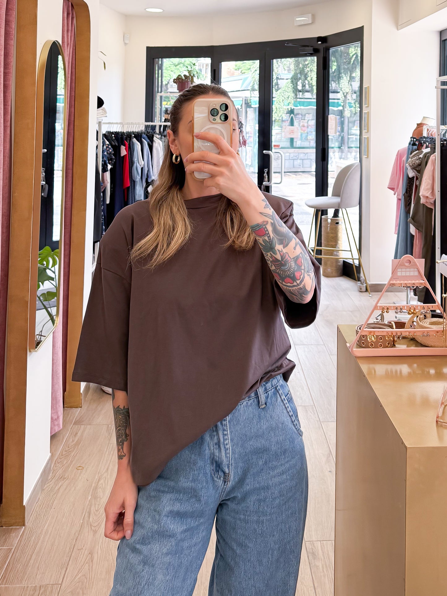 T-shirt Spalline
