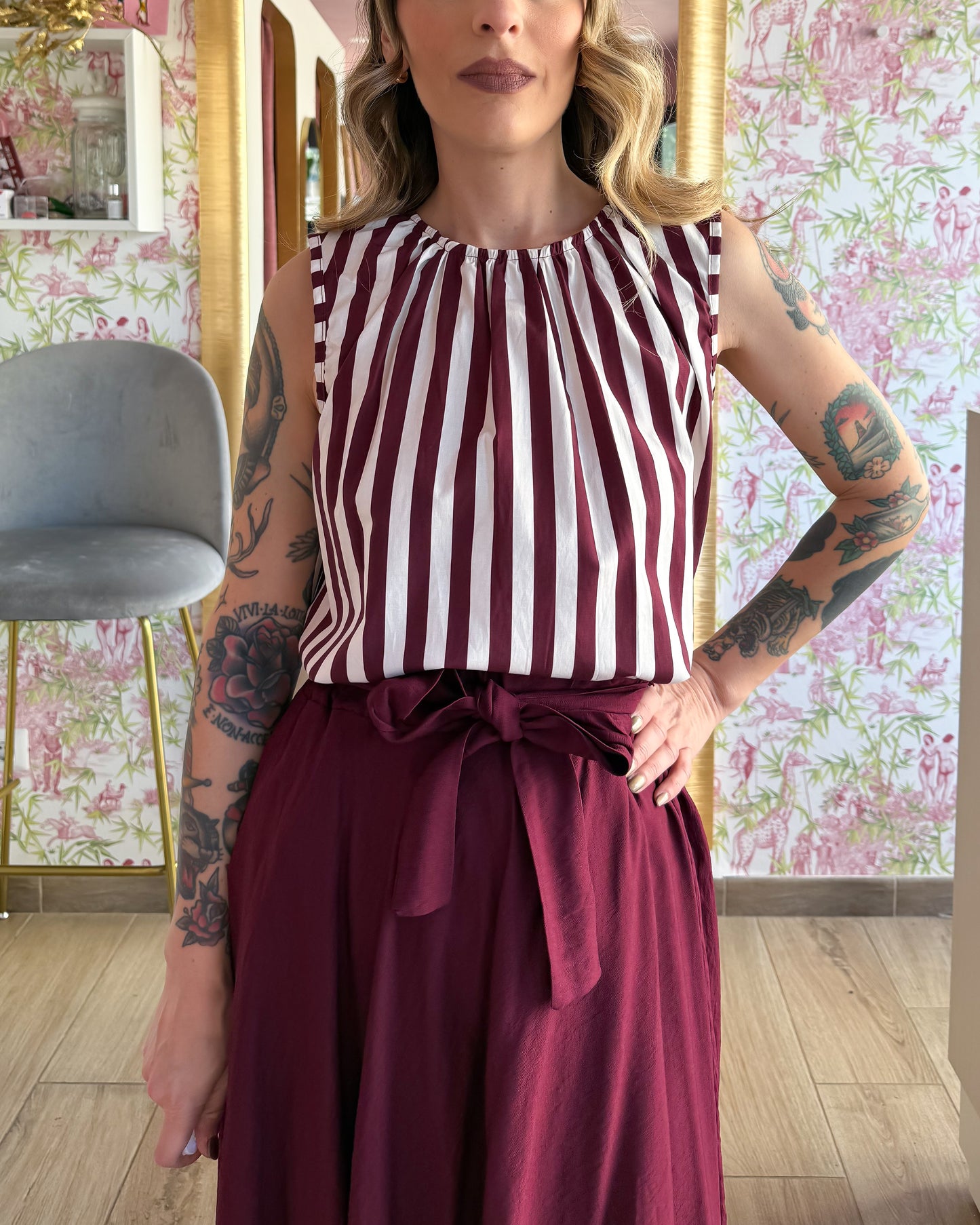 Blusa Righe
