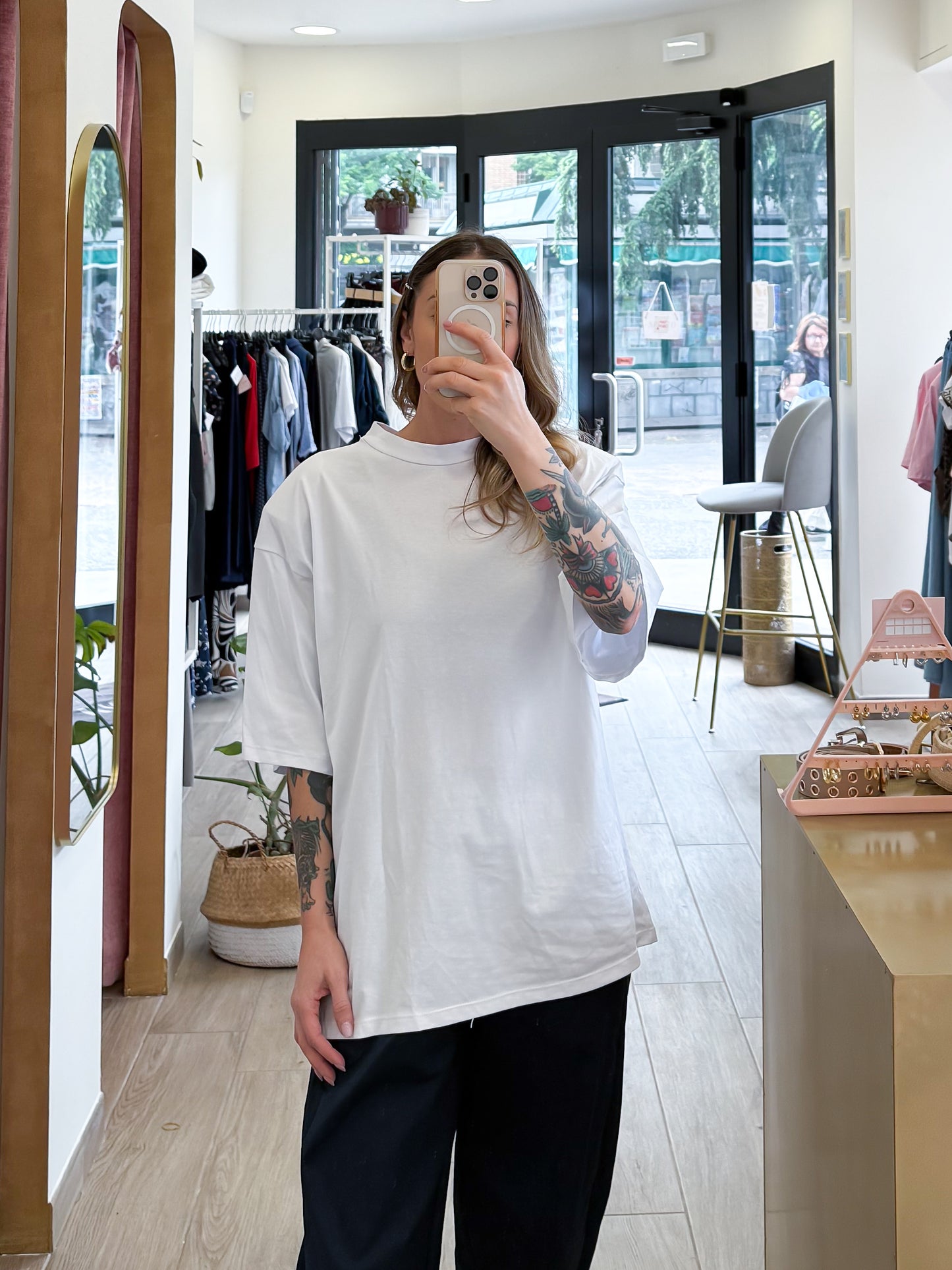 T-shirt Spalline