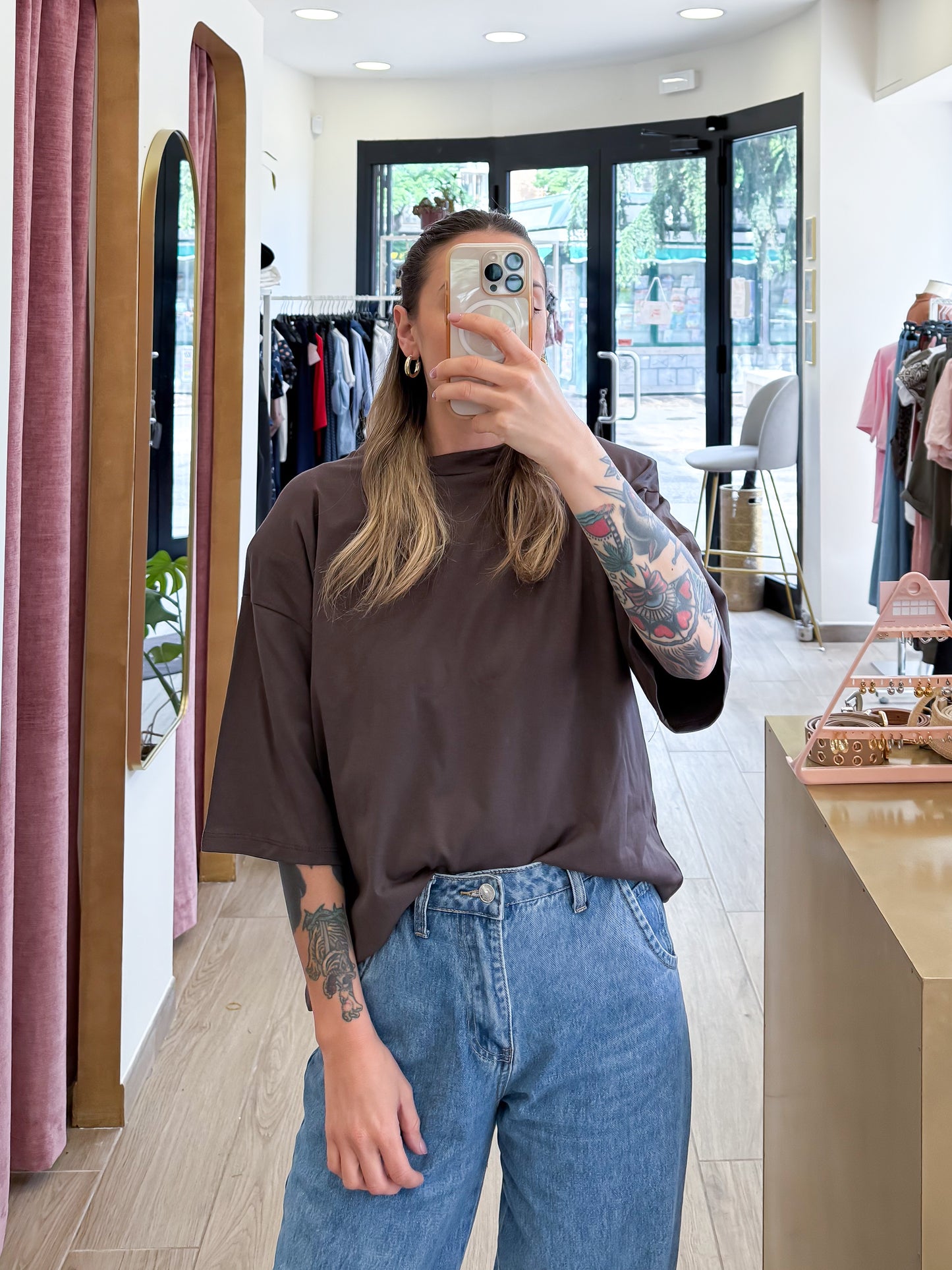 T-shirt Spalline