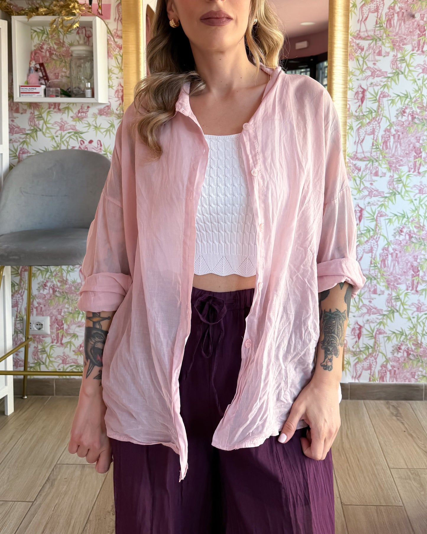 Camicia Cotone Basic