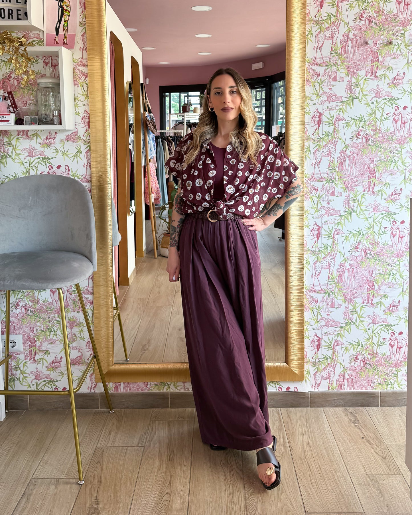Pantaloni Violet