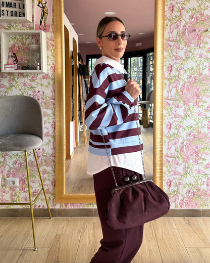Borsa Clutch Prugna