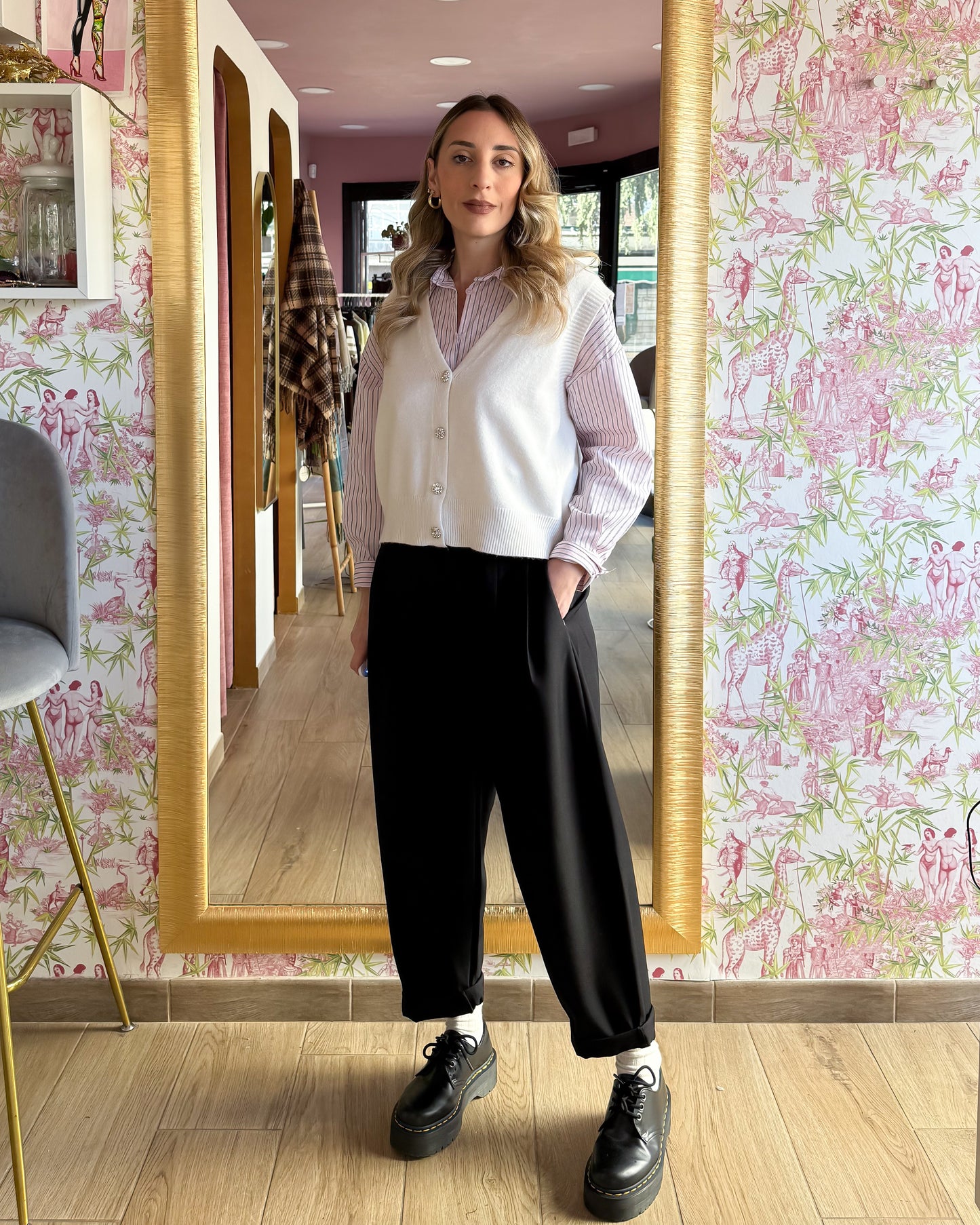 Pantaloni Palloncino 🎈 tessuto leggero