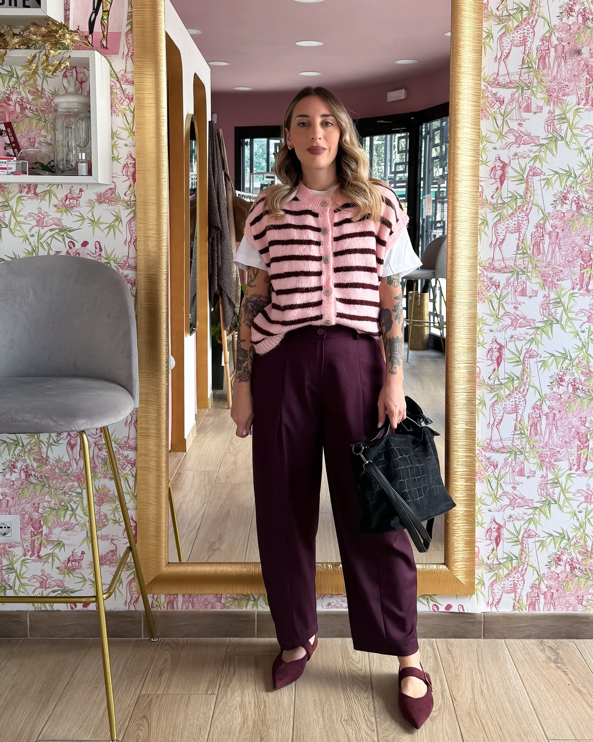 Gilet Pink