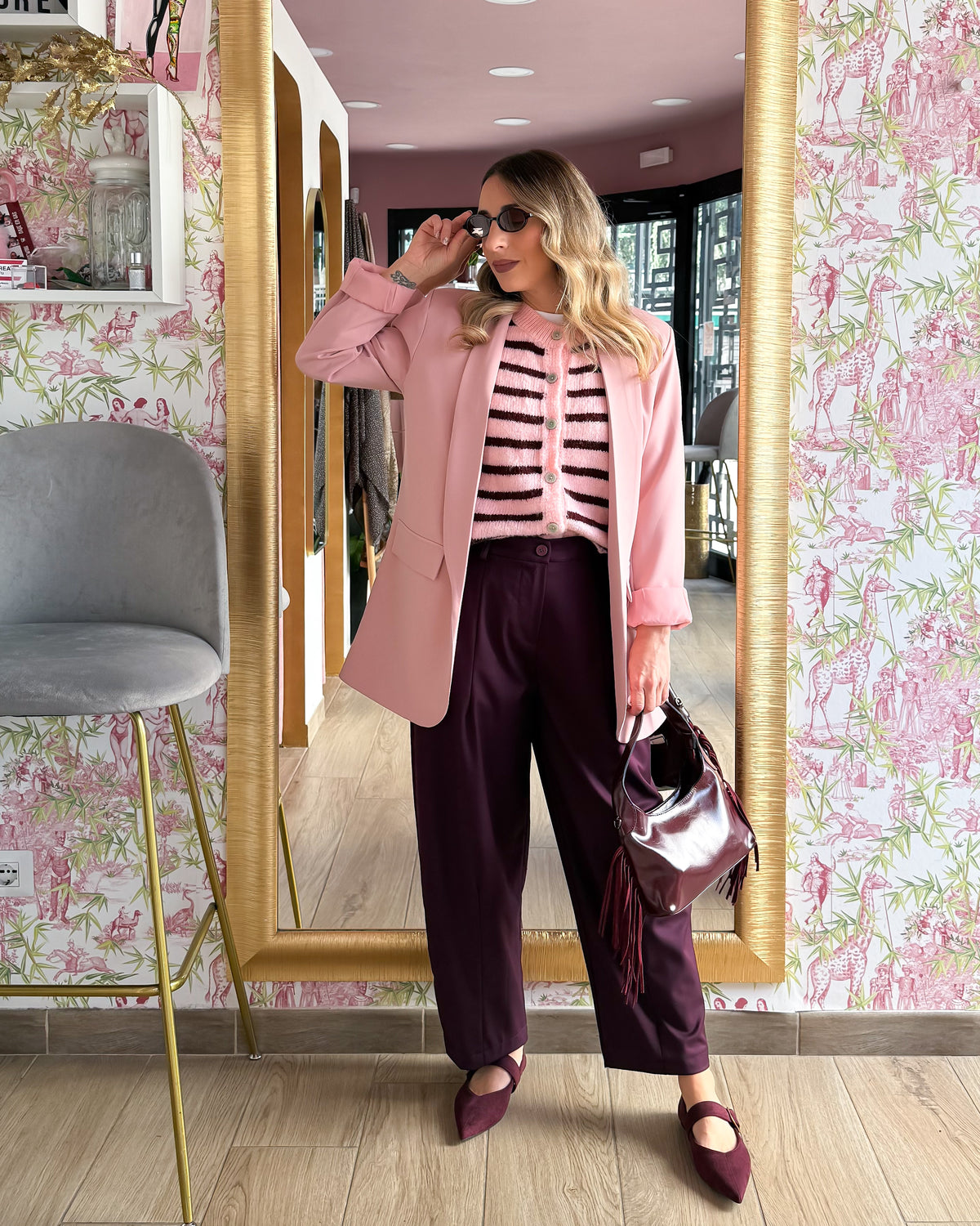 Pantaloni Plum
