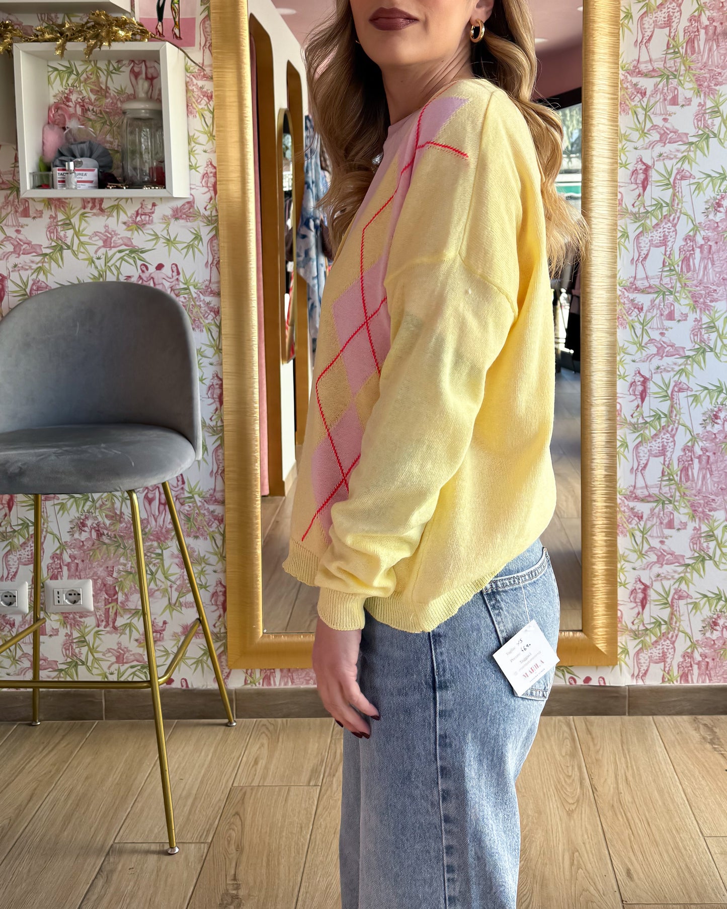 Cardigan Rombi