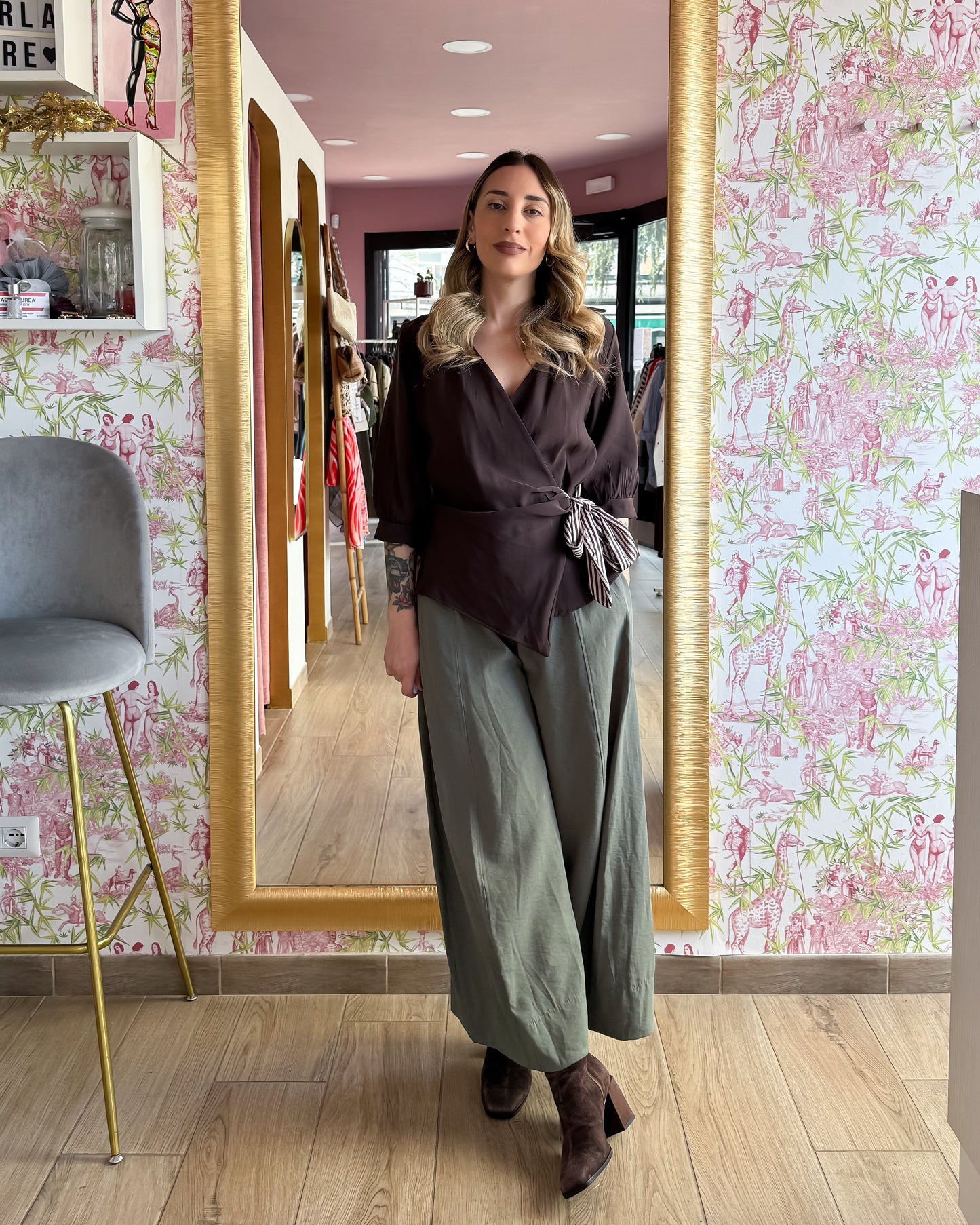 Blusa Portafoglio