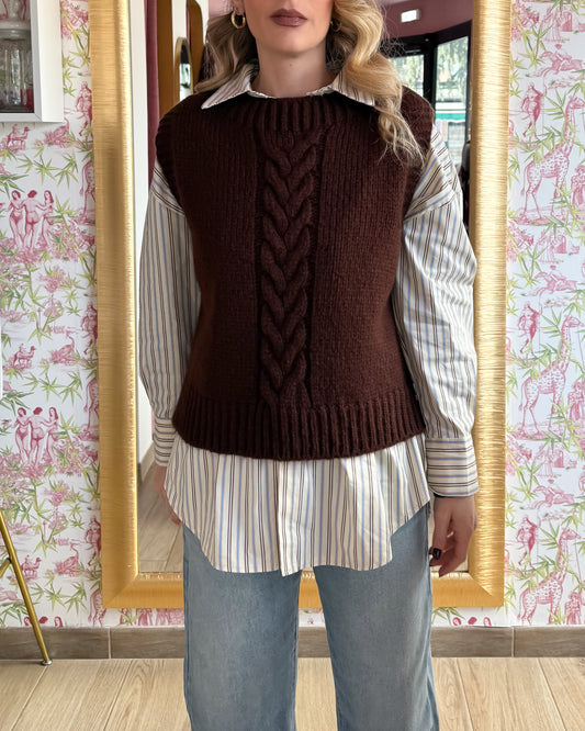 Gilet Trecce