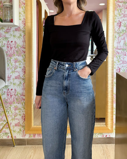 Maglia Scollo Quadrato