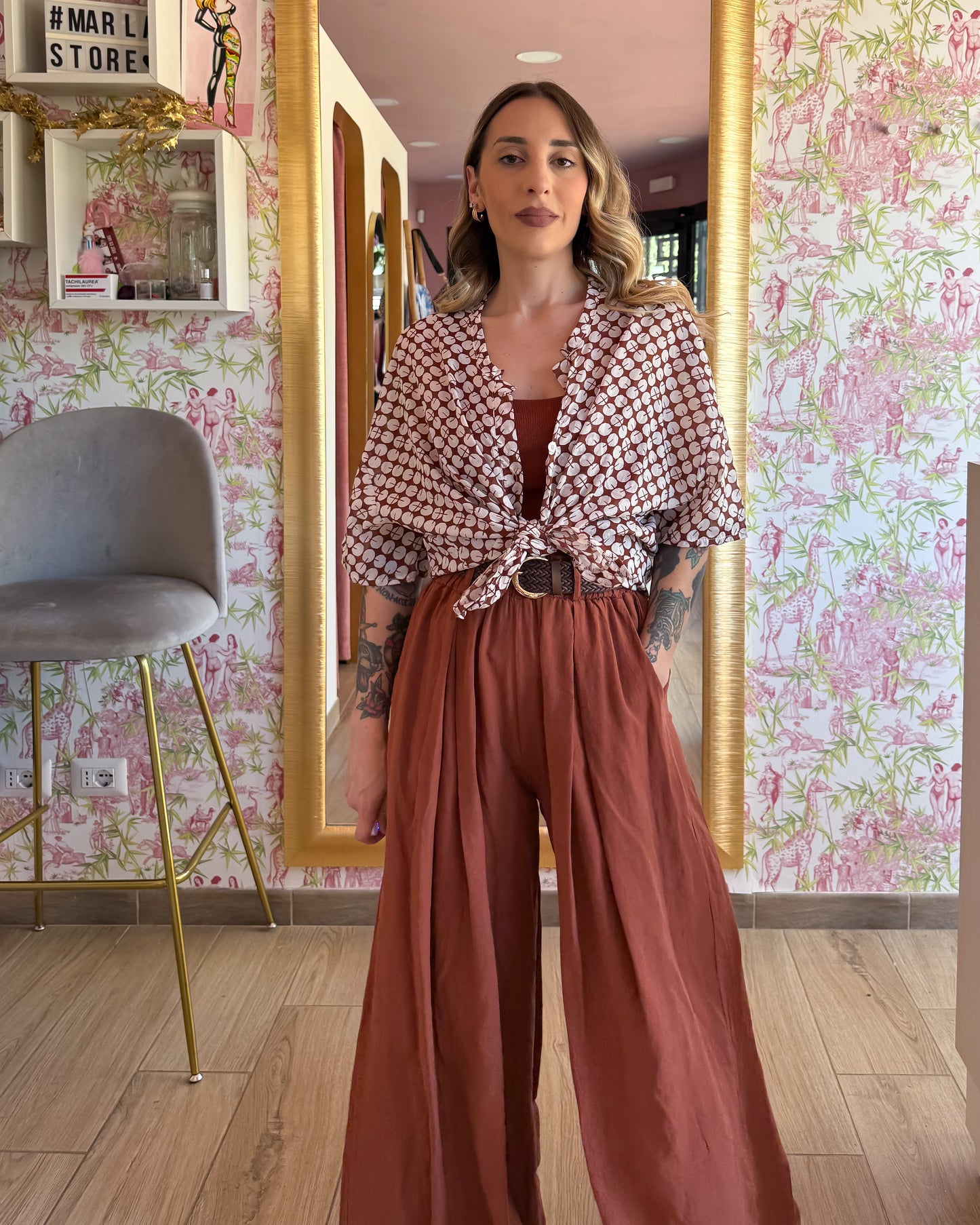 Camicia Dots