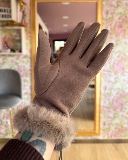 Guanti pelliccia