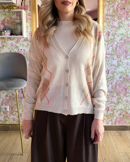 Cardigan Rombi