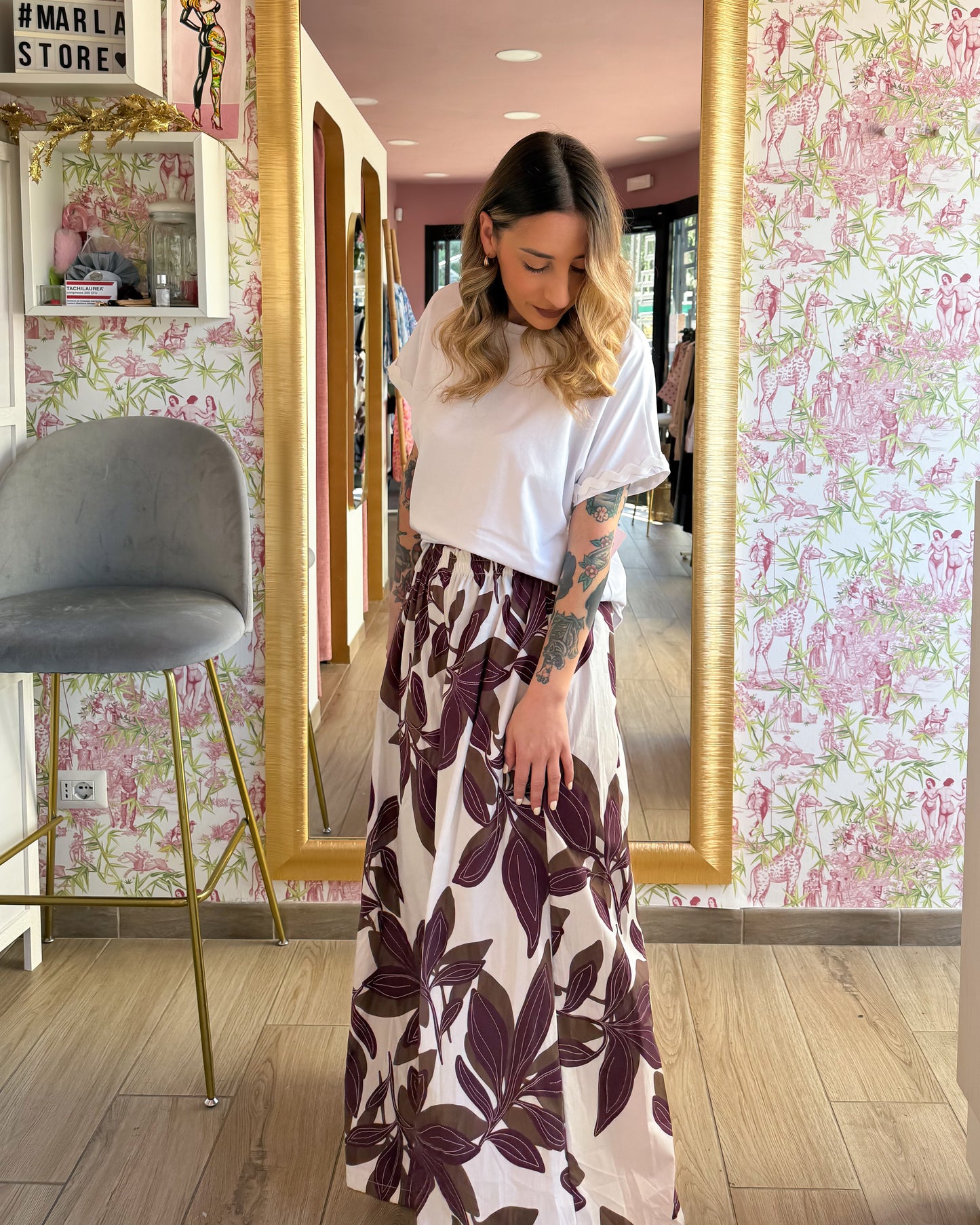 Pantaloni Flora