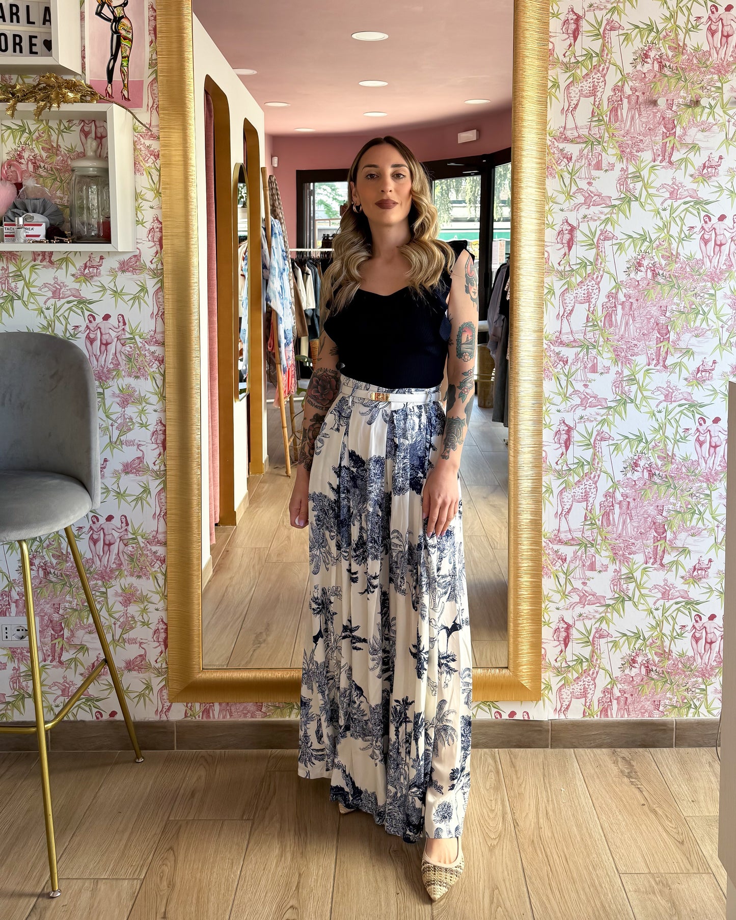 Pantaloni Toile