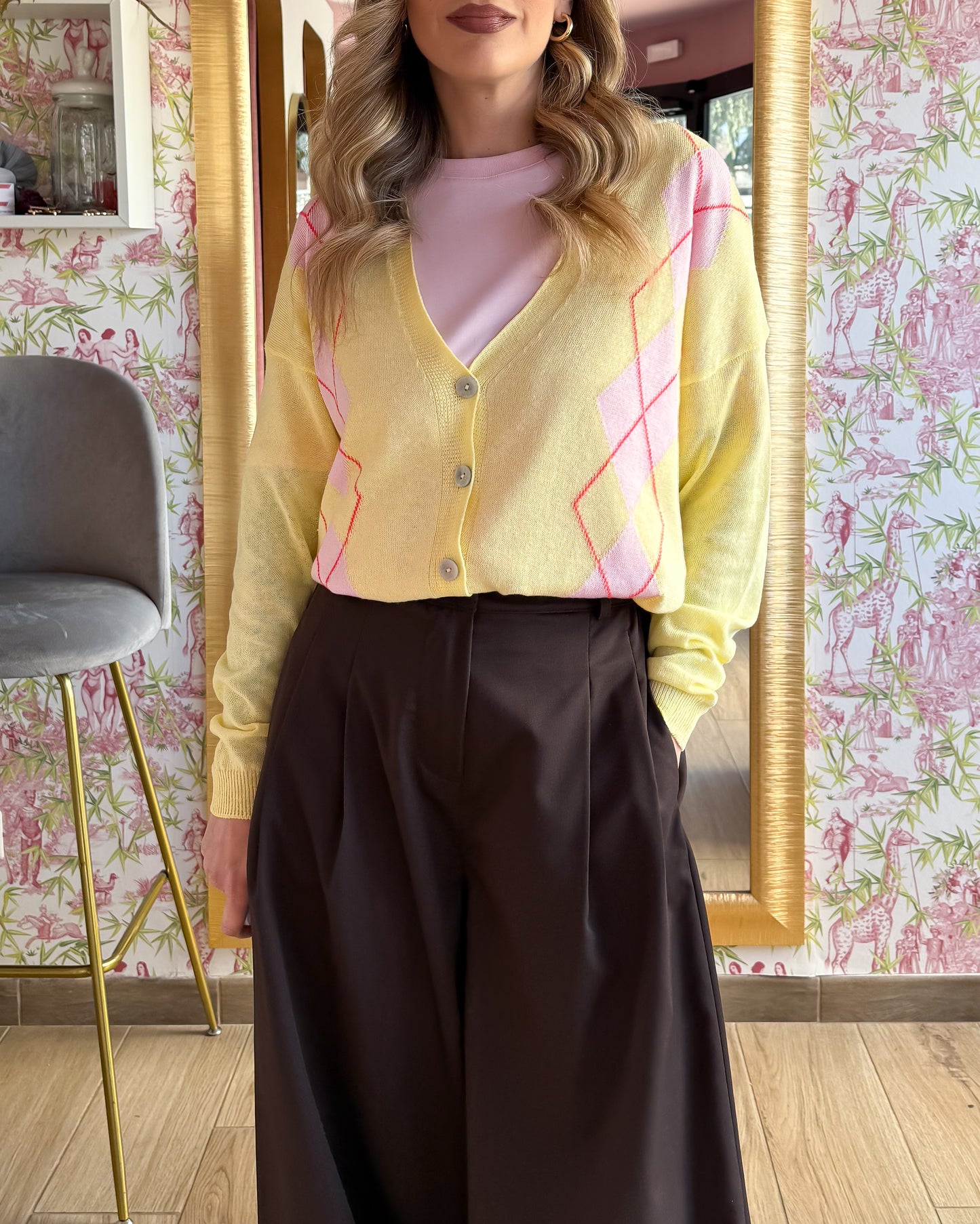 Cardigan Rombi