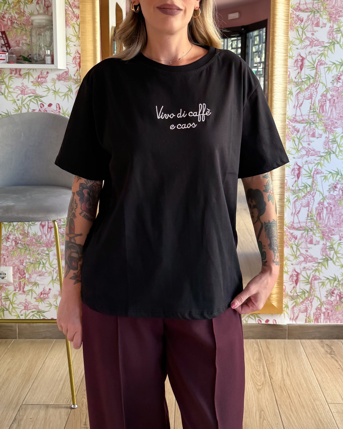 T-shirt Caffè e Caos