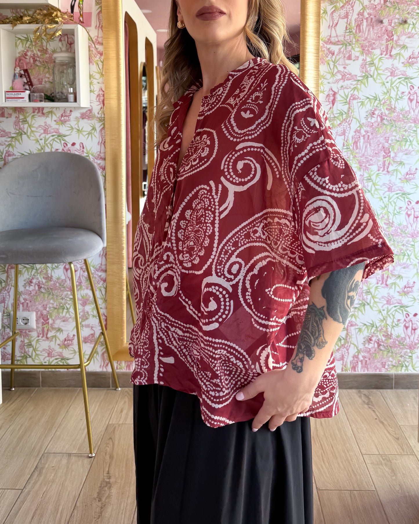 Camicia Paisley