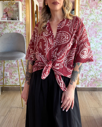 Camicia Paisley