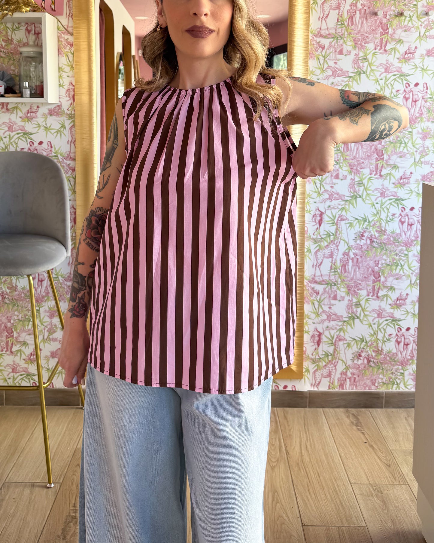Blusa Righe