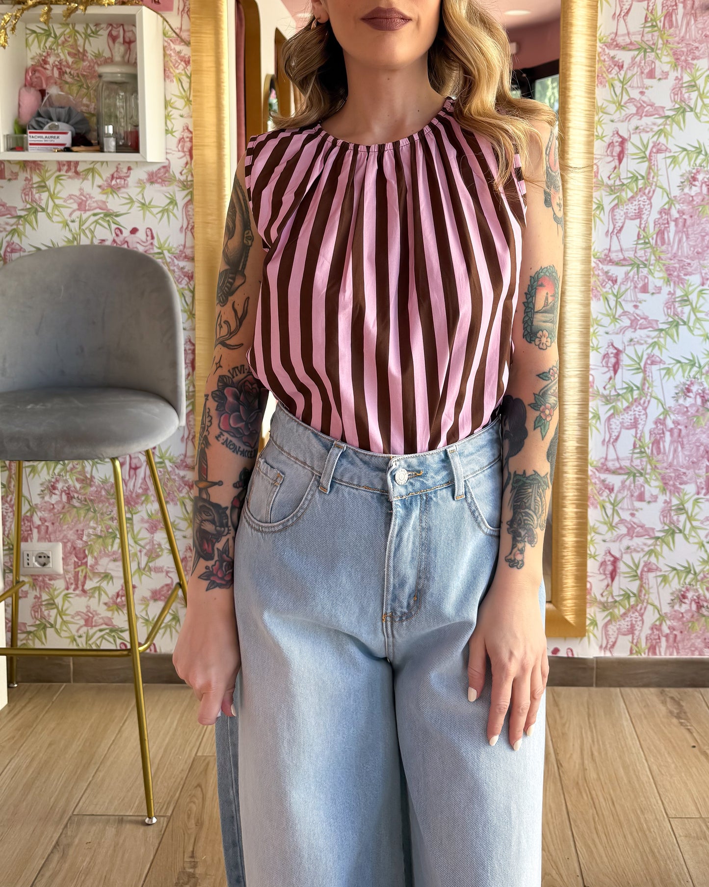 Blusa Righe