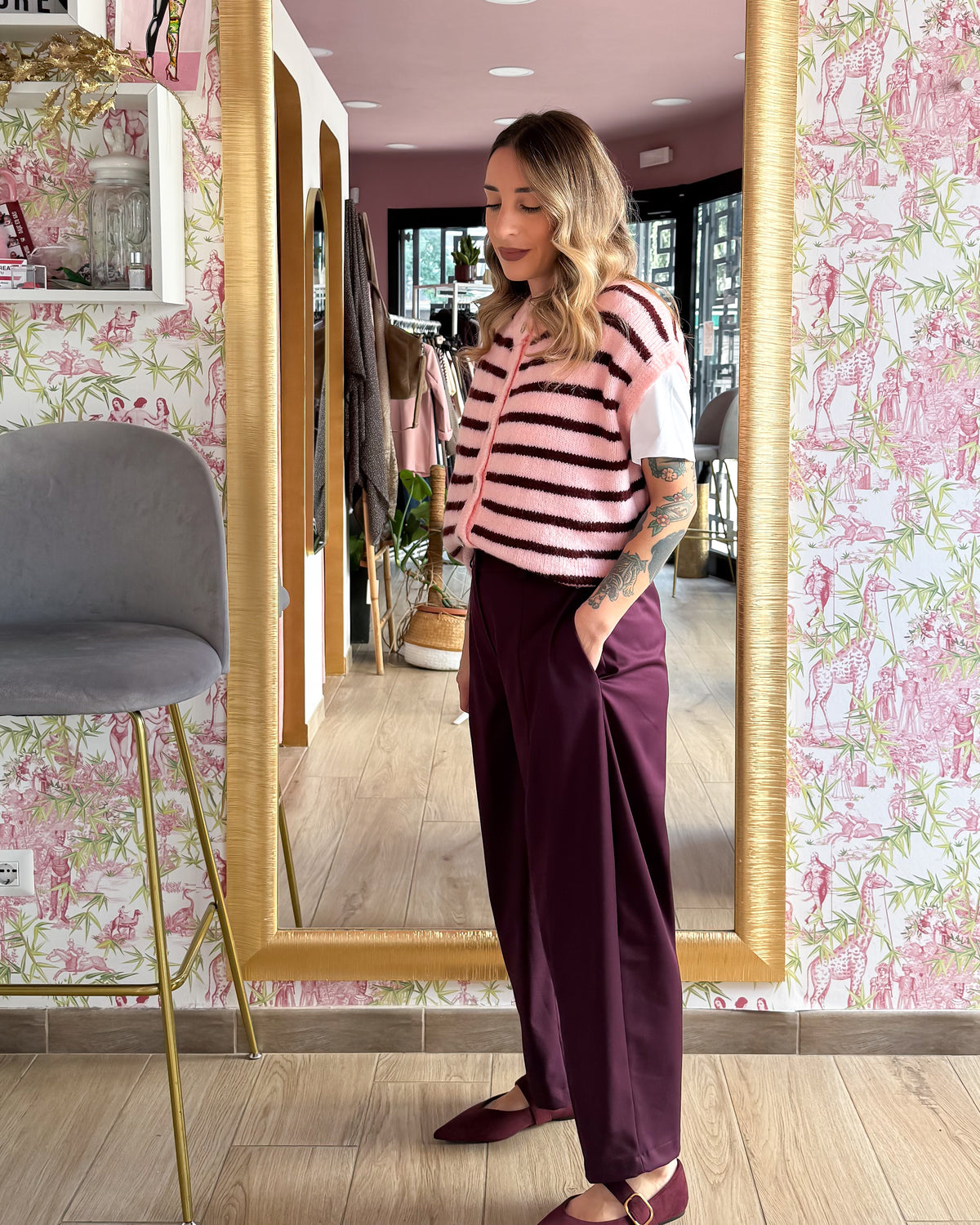Pantaloni Plum