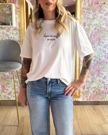 T-shirt Caffè e Caos