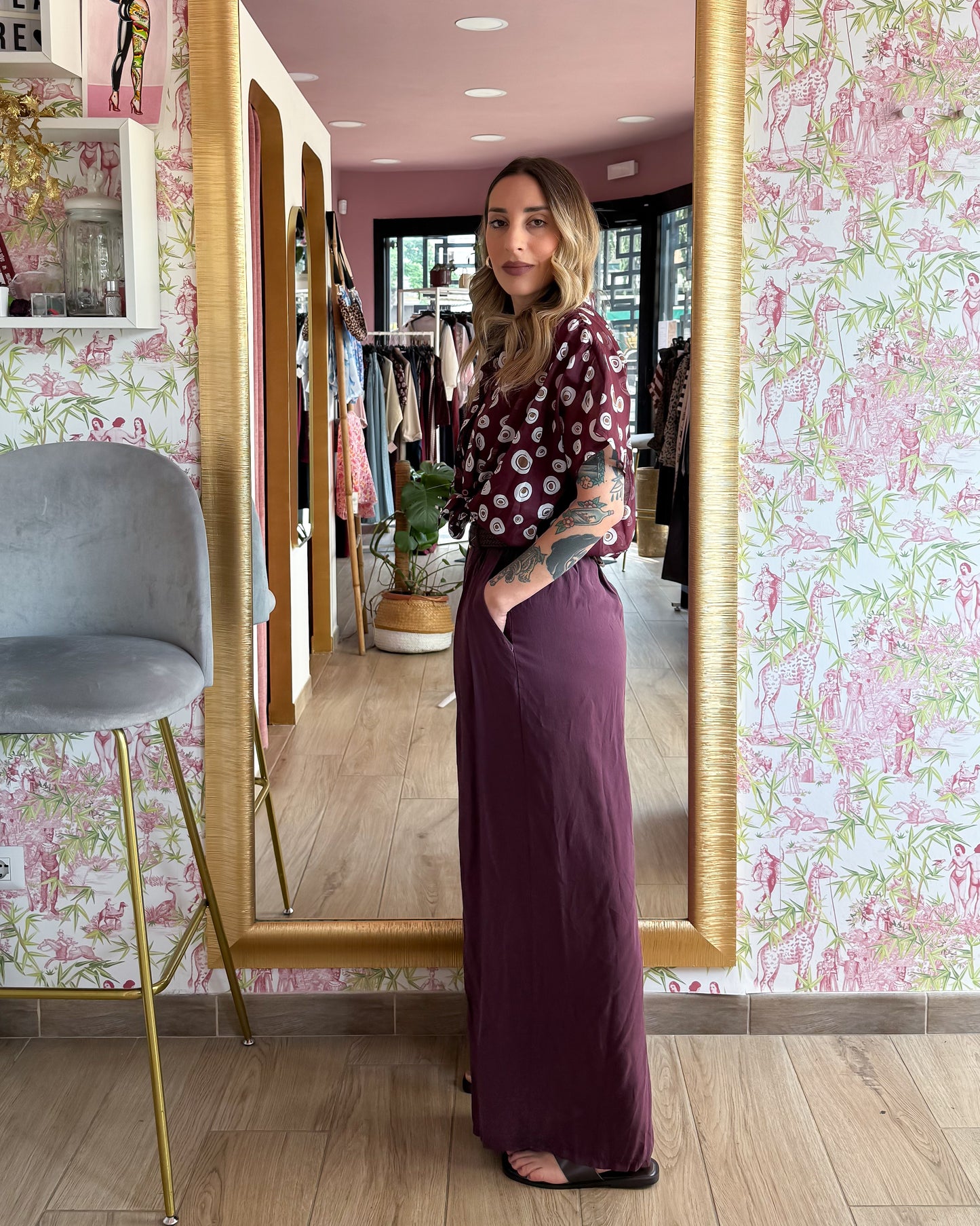 Pantaloni Violet