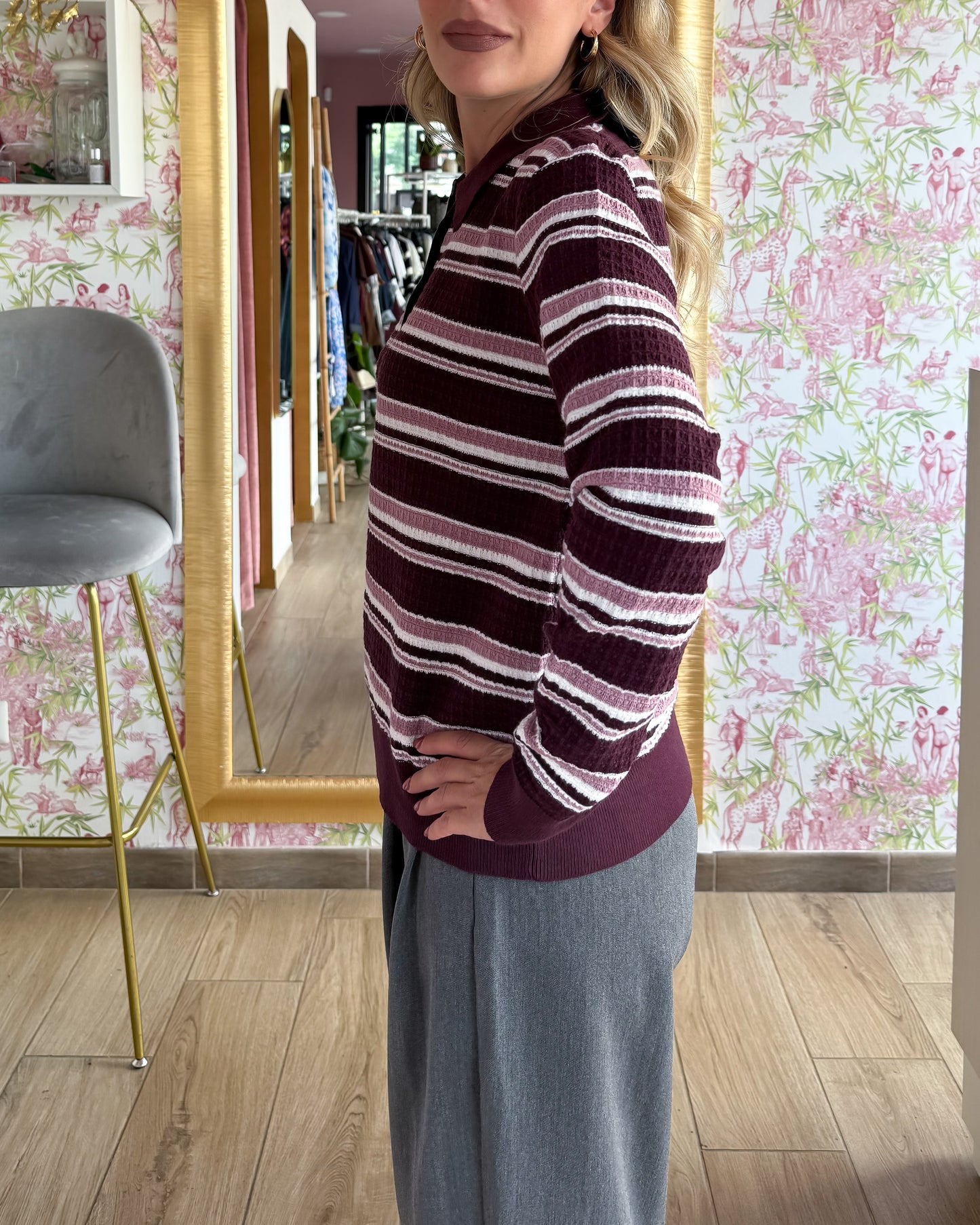 Polo in maglia Monica