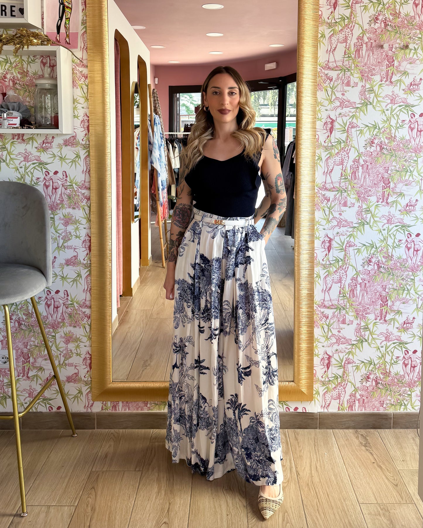 Pantaloni Toile