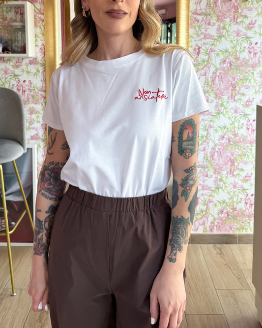 T-shirt Non Ansiatemi