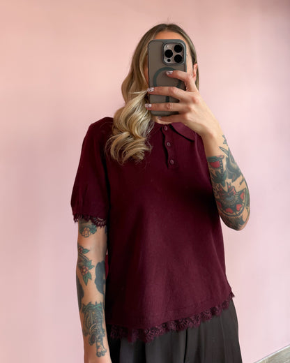 Polo in maglia Pizzo