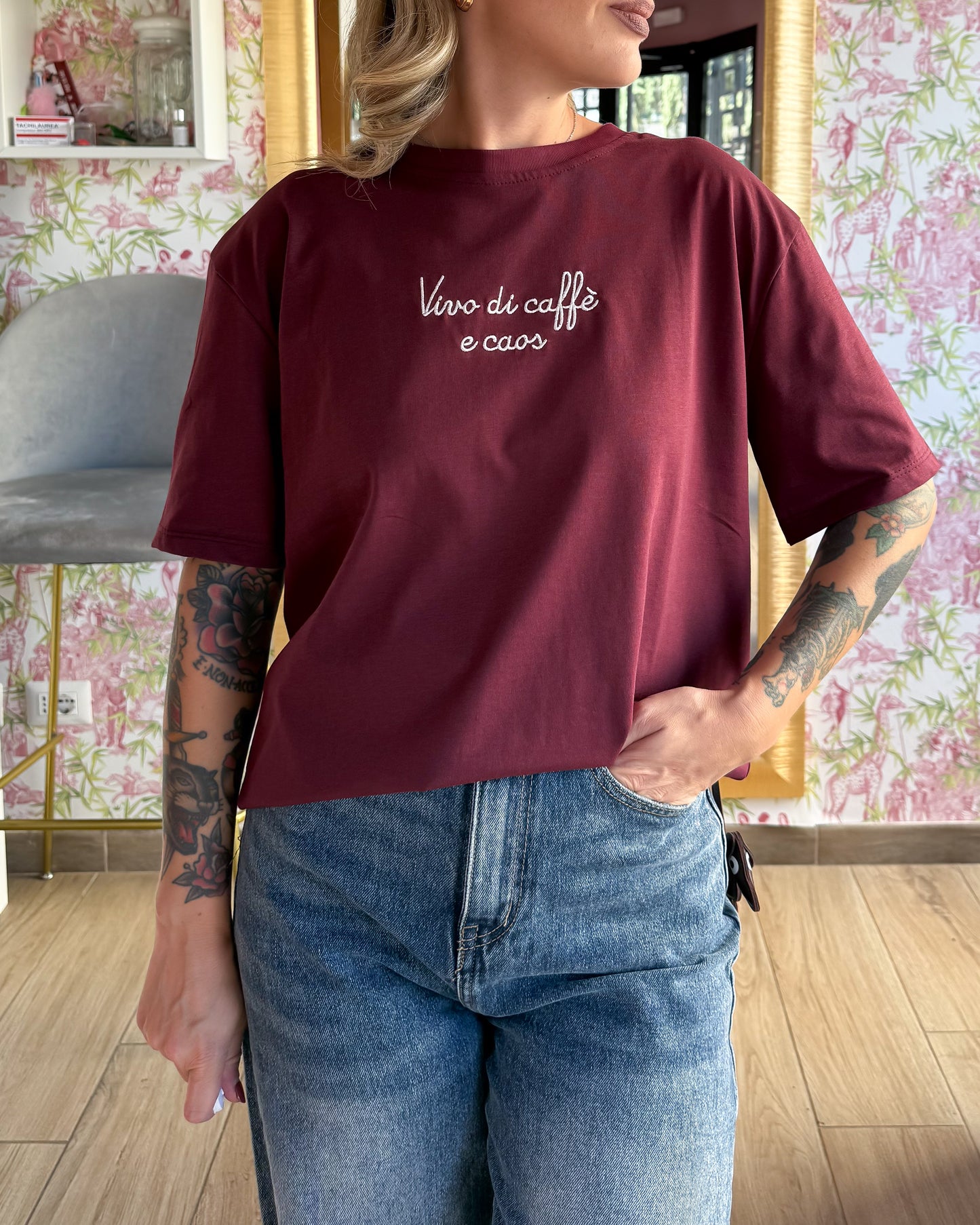 T-shirt Caffè e Caos