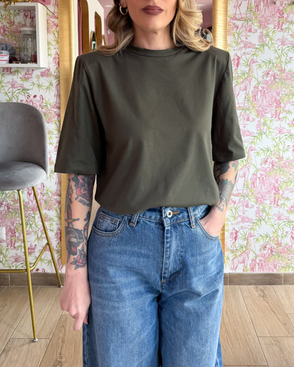 T-shirt spalline