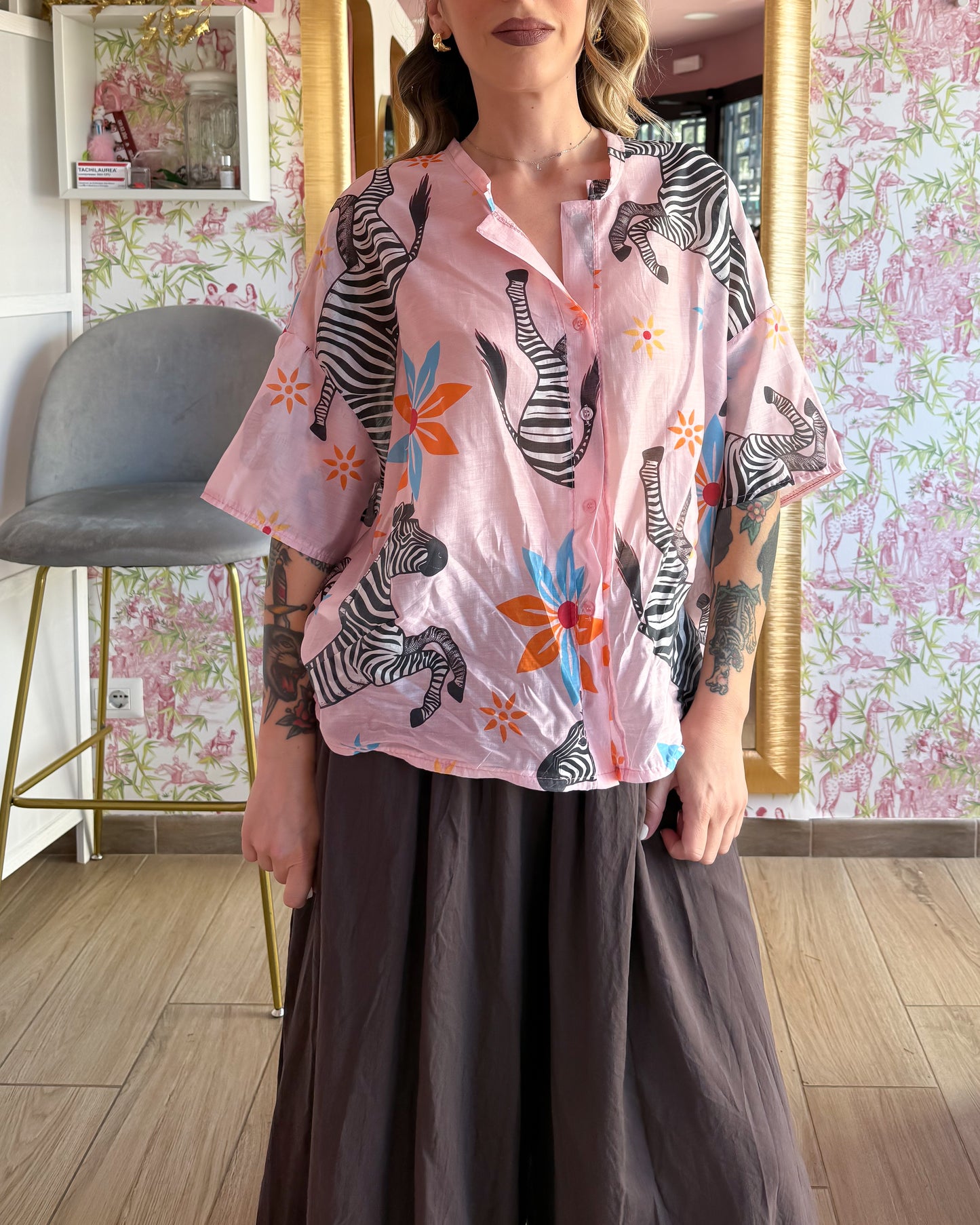Camicia Zebre