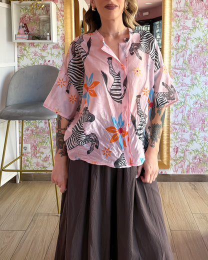 Camicia Zebre