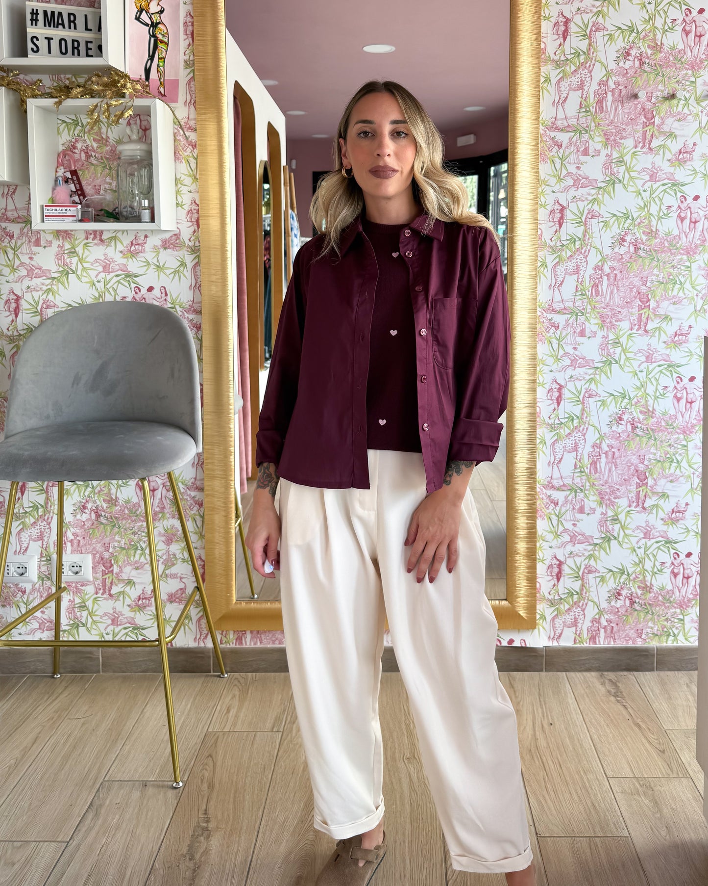 Camicia corta Naima
