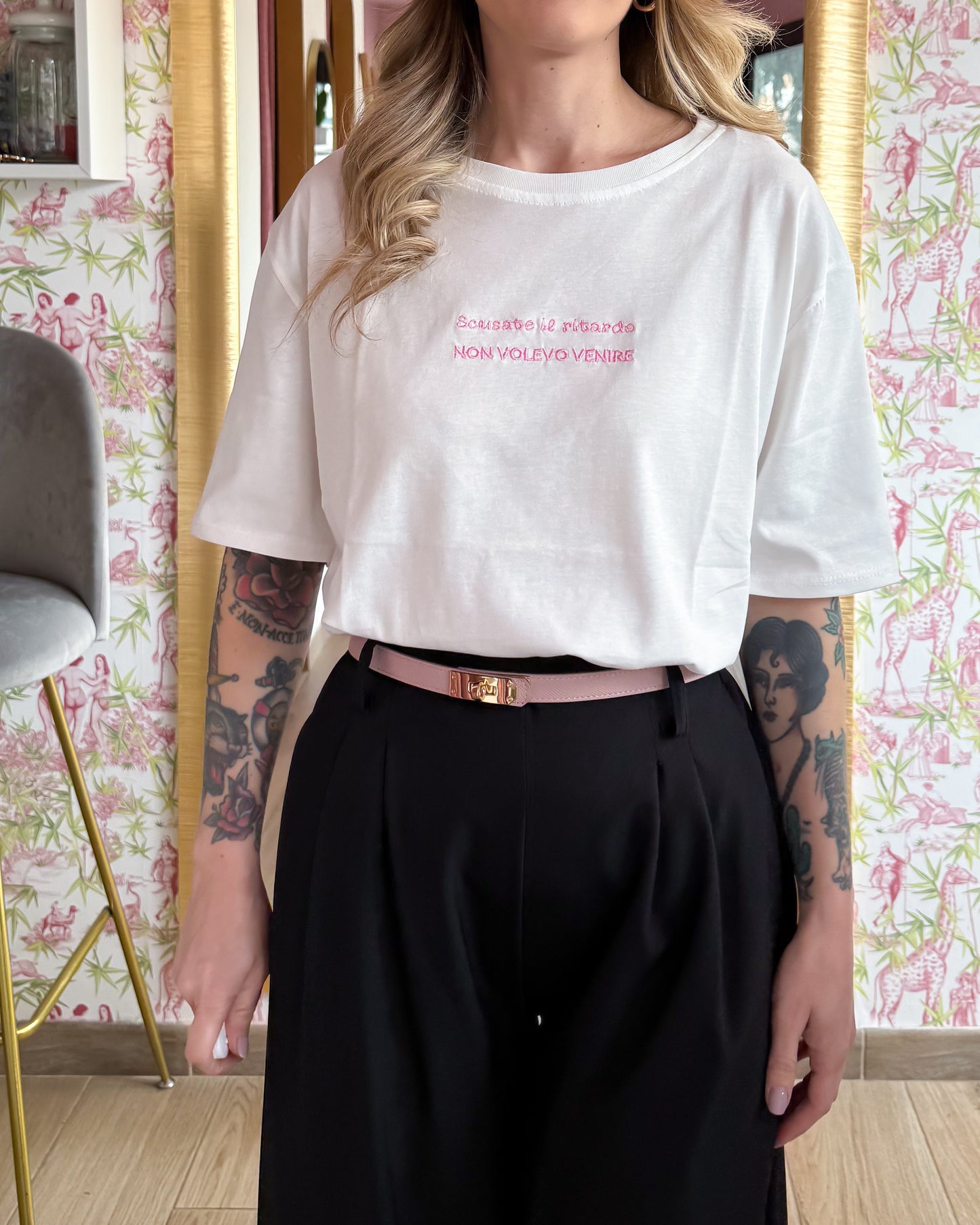 T-shirt Scusate Il Ritardo