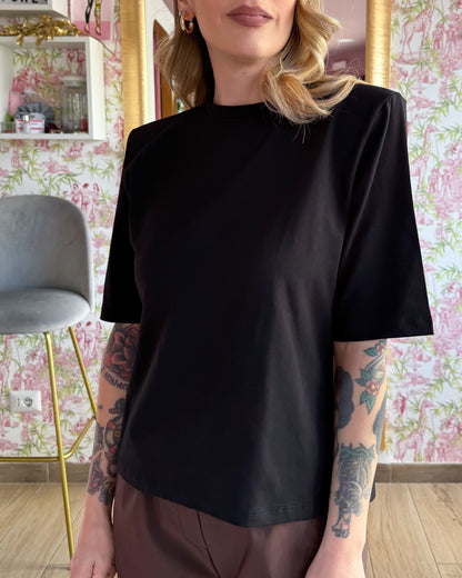 T-shirt spalline