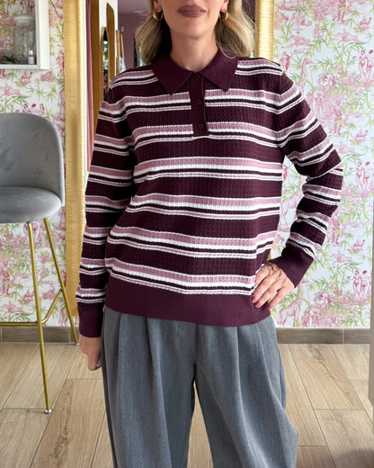 Polo in maglia Monica