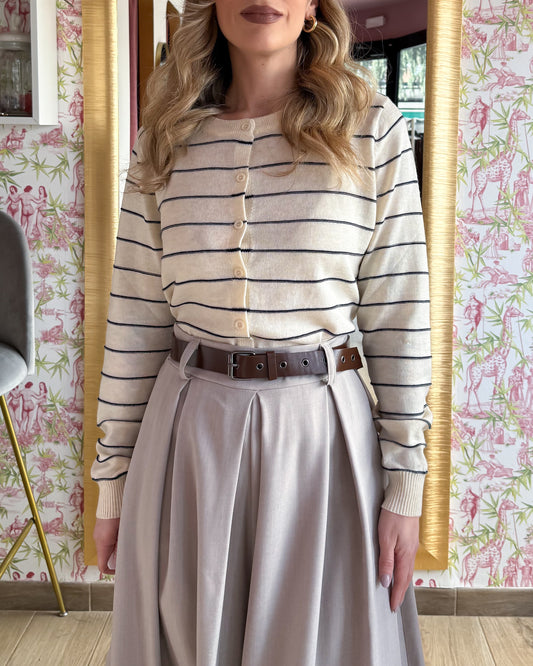 Cardigan Righe