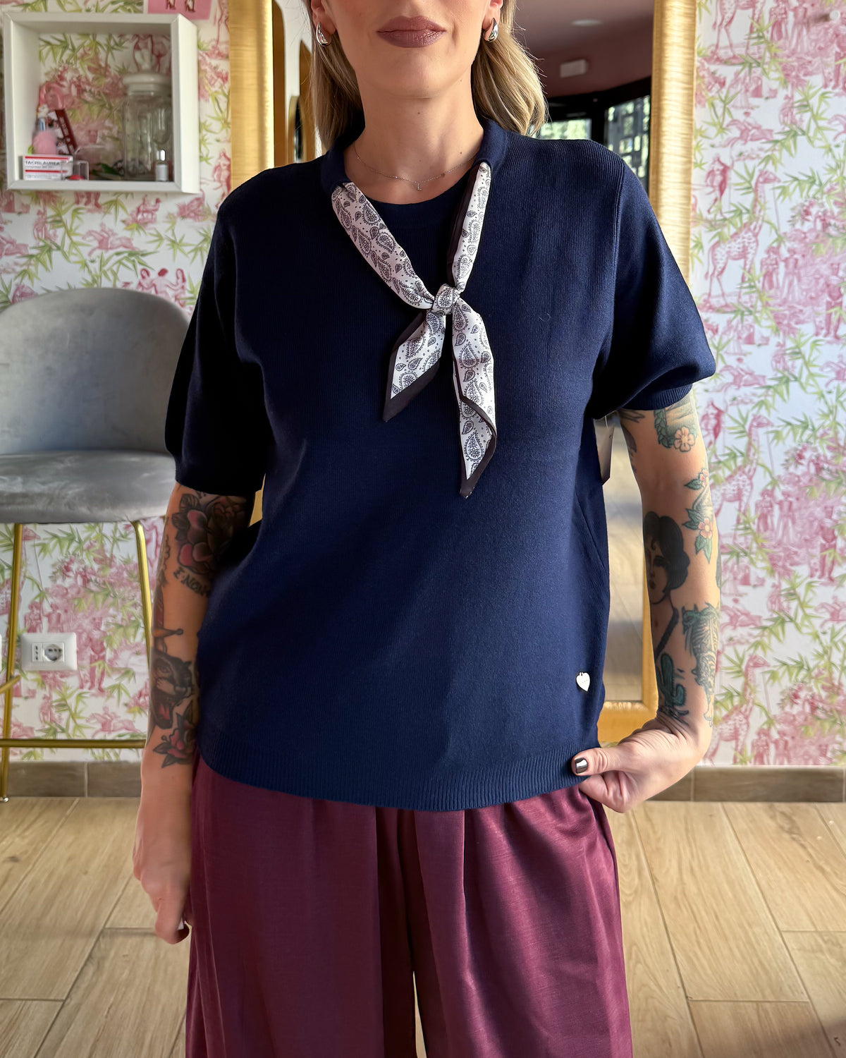 Maglia Foulard