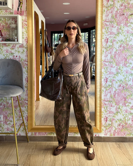 Pantaloni Camo