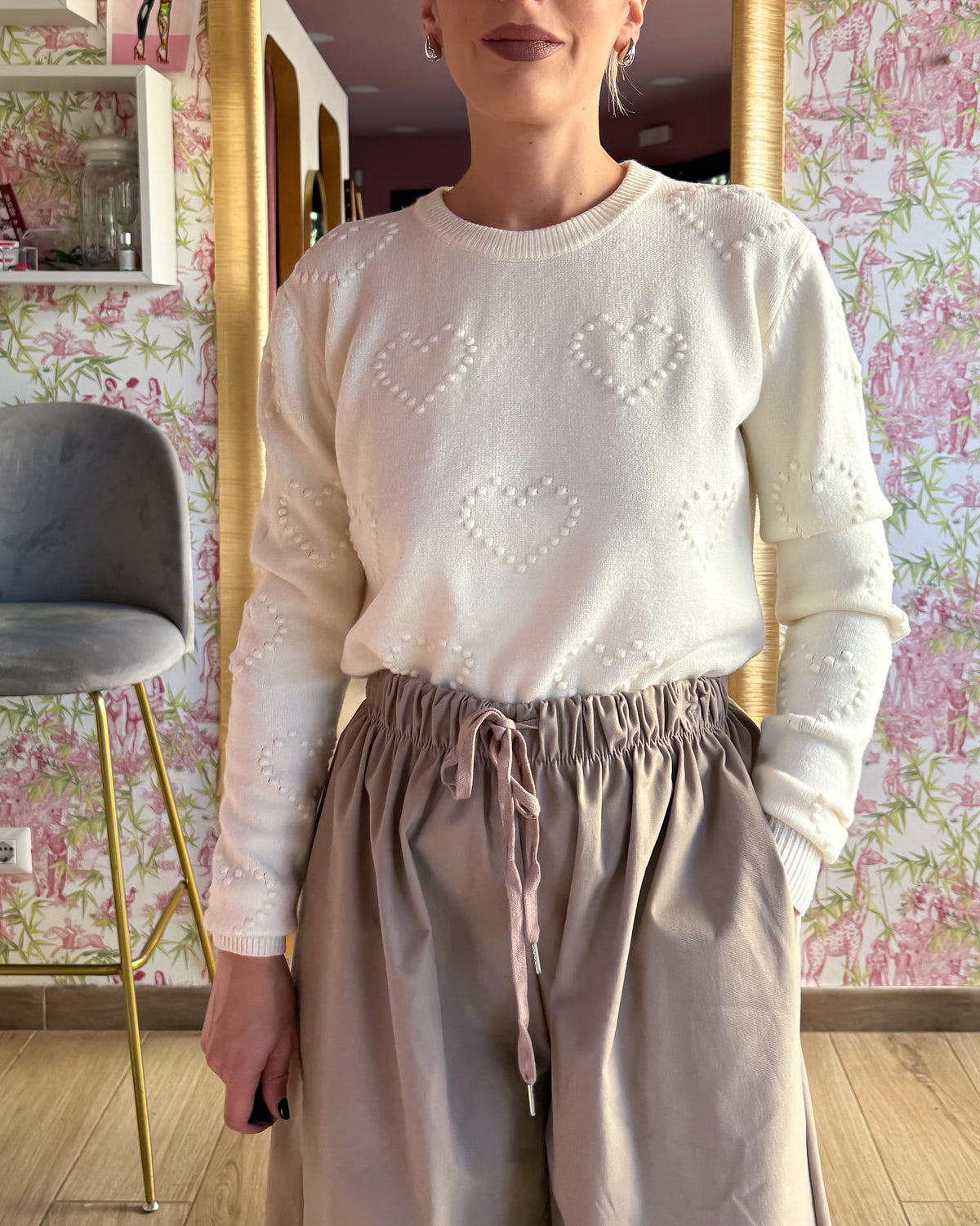 Pull Cuori Tessa