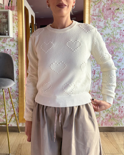 Pull Cuori Tessa